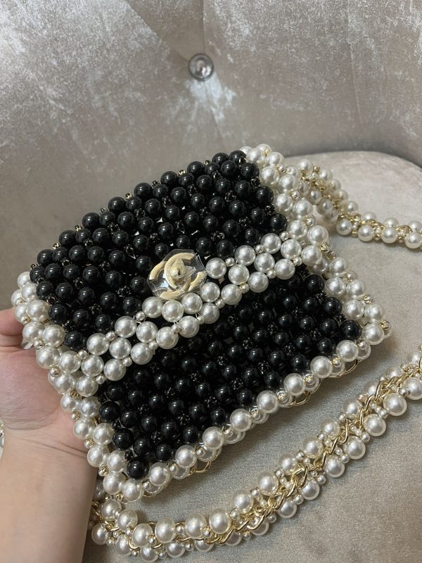 Chanel Hand-woven Pearls Bags