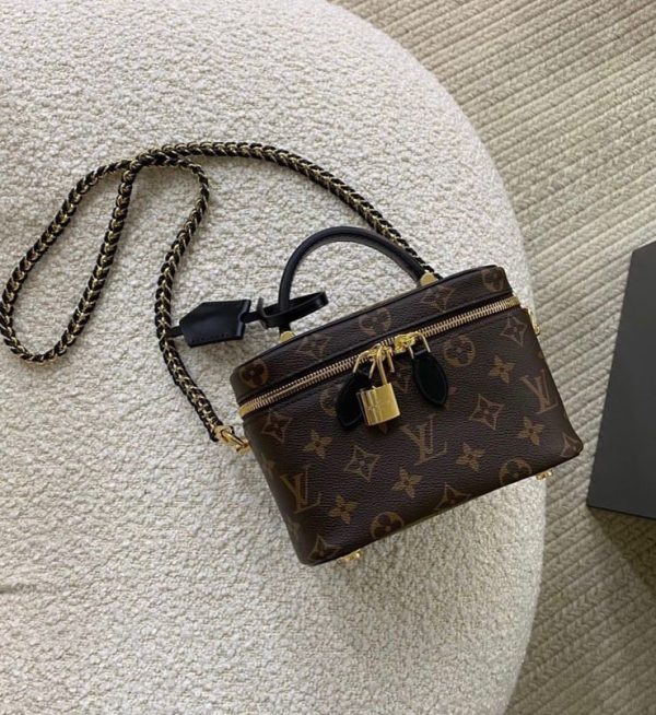 Lv Vanity Monogram Reverse Pm Brown