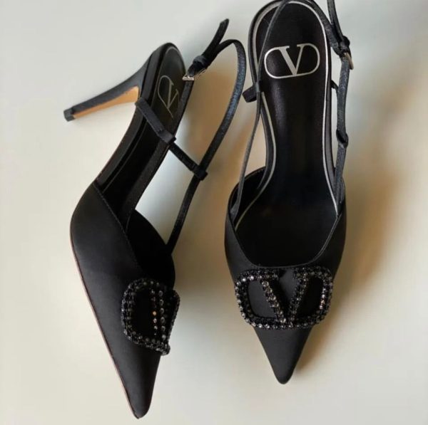 Valentino Garavani Chrystal Heels - Image 4