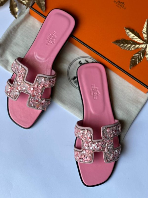 Hermes Oran Sandal Crystals - Image 5