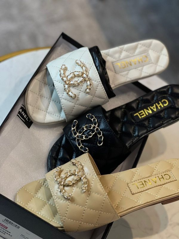 Chanel slippers
