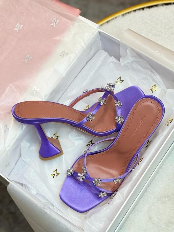 Lily Crystal Embellished Slide Sandal - Image 2