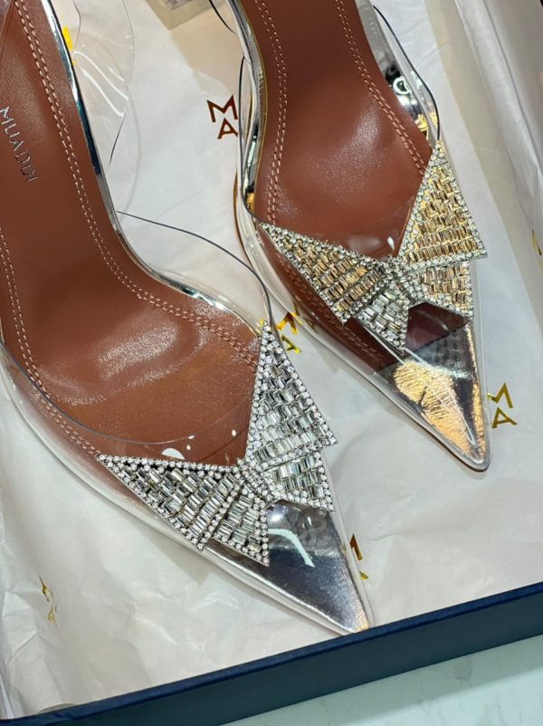 Amina Muaddi Rosie Glass Pump - Image 2
