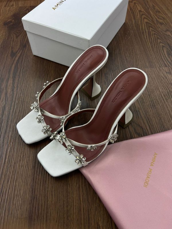 Lily Crystal Embellished Slide Sandal - Image 3