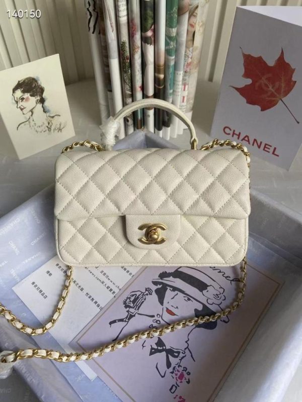 Chanel  Lambskin Mini Rectangular Flap Bag - Image 2