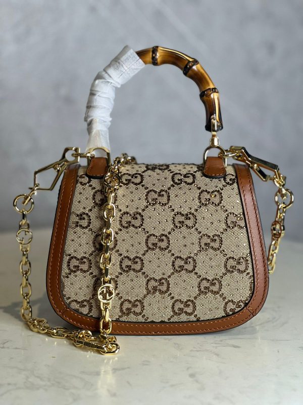 GUCCI BAMBOO 1947 MINI TOP HANDLE BAG - Image 2