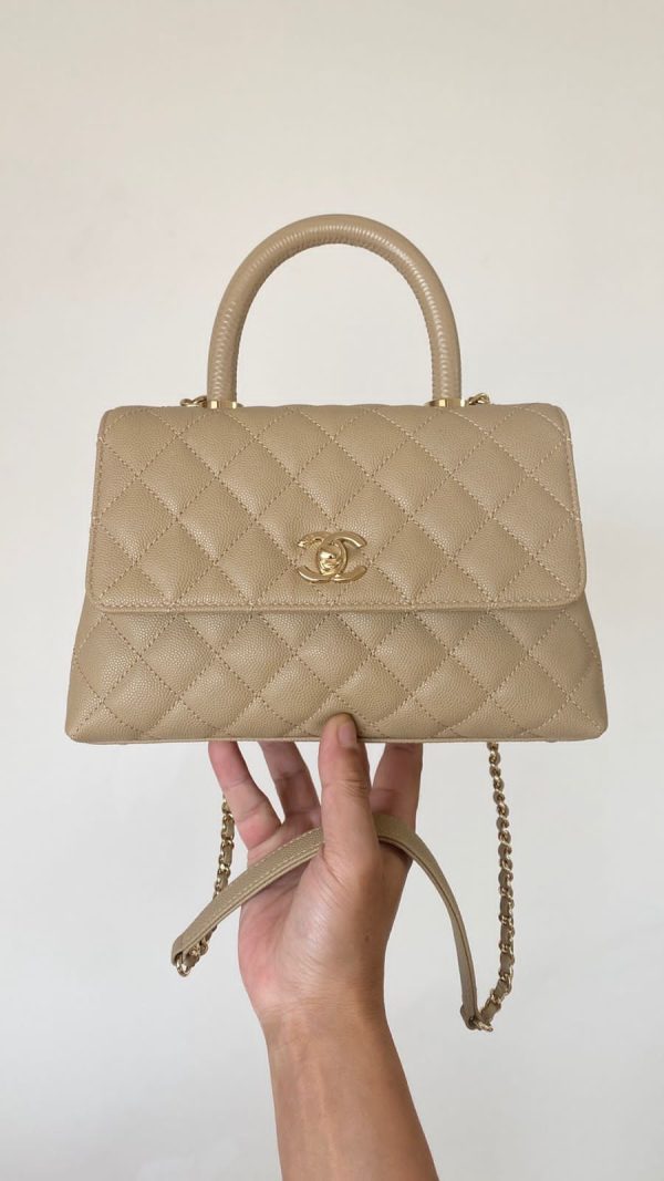 Chanel Flap Bag Top Handle
