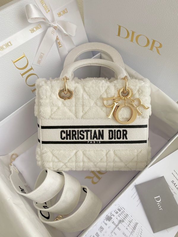 Lady Dior In White