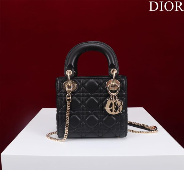Mini Lady Dior Handbag - Image 2