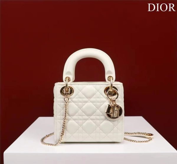 Mini Lady Dior Handbag - Image 6