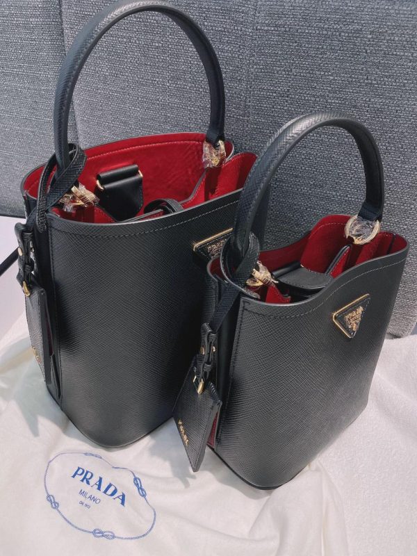 Prada Saffiano Leather Bucket Bag