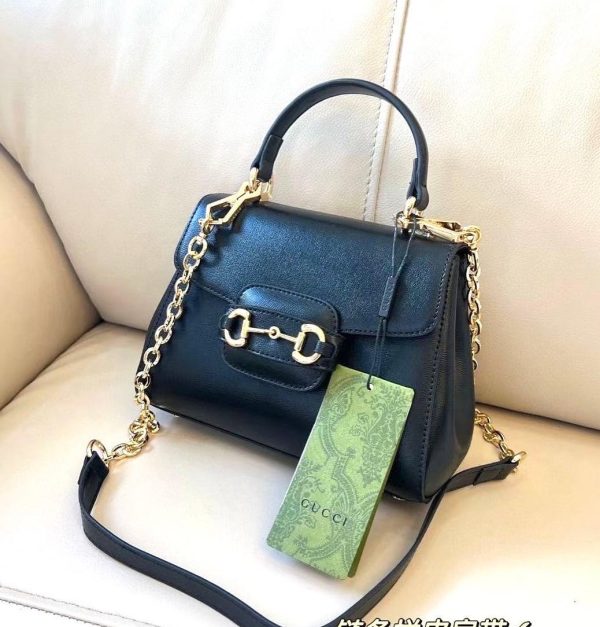 Gucci Mini Horsebit 1955 Top-handle Bag - Image 2