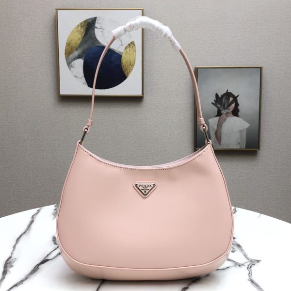 Prada Cleo Brushed Leather Shoulder Bag - Image 5