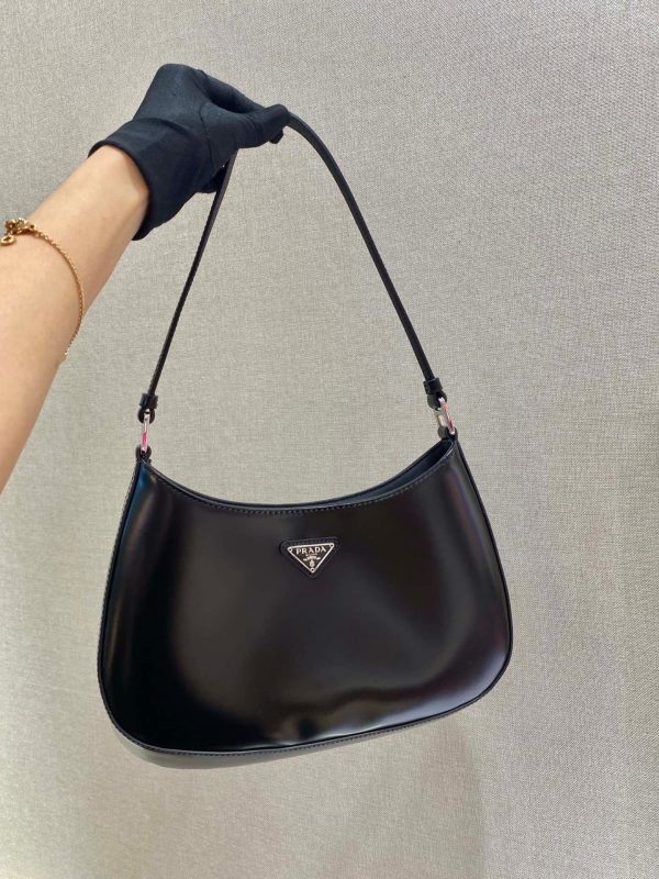 Prada Cleo Brushed Leather Shoulder Bag - Image 7