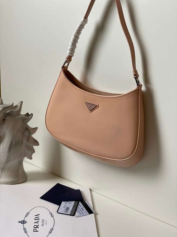 Prada Cleo Brushed Leather Shoulder Bag - Image 10