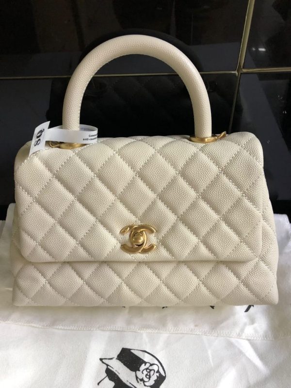 Chanel Flap Bag With Top Handle - Image 5