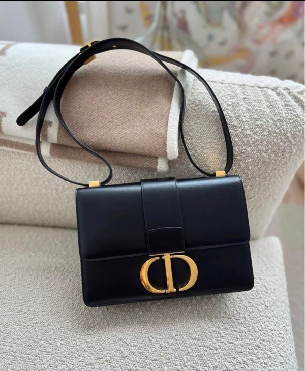 Dior 30 Montaigne Bag Black
