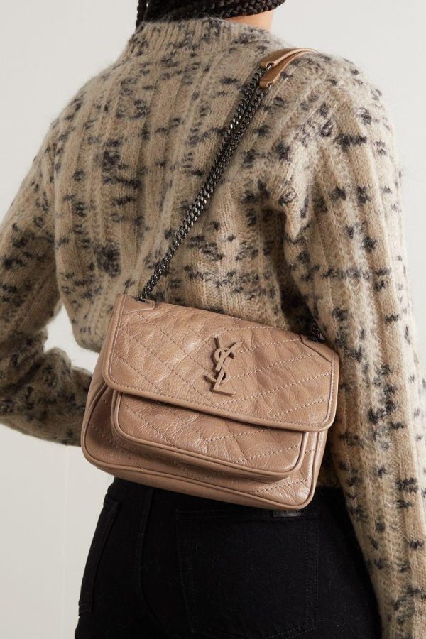 Ysl Niki Leather Crossbody Bag