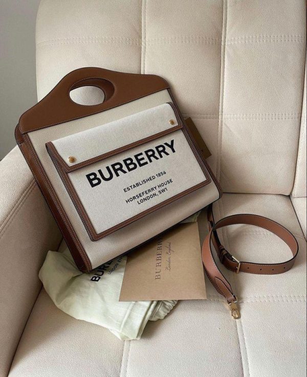 Burberry Mini Pocket Tote Bag