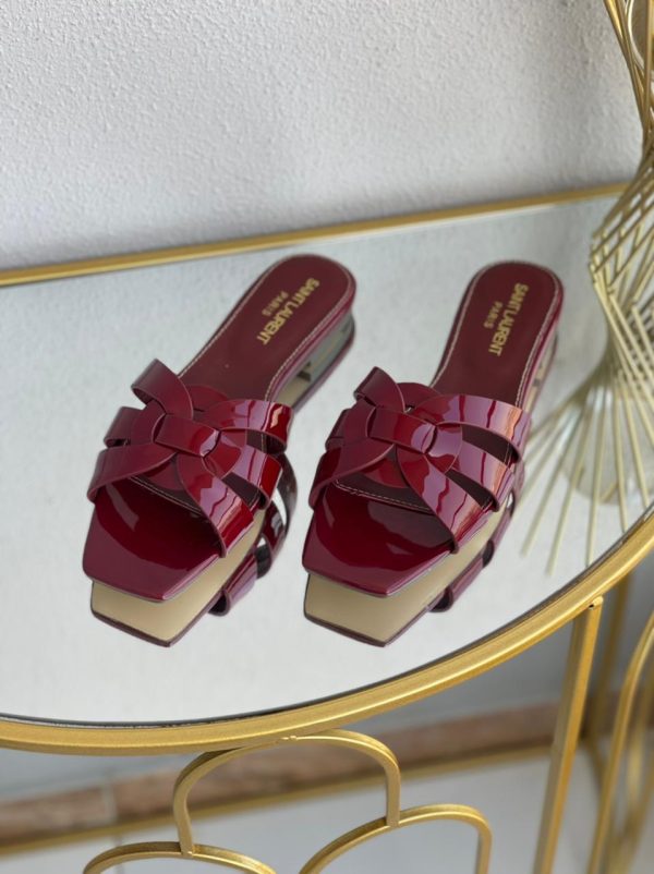 Ysl Nu Pieds Leather Sandals - Image 2