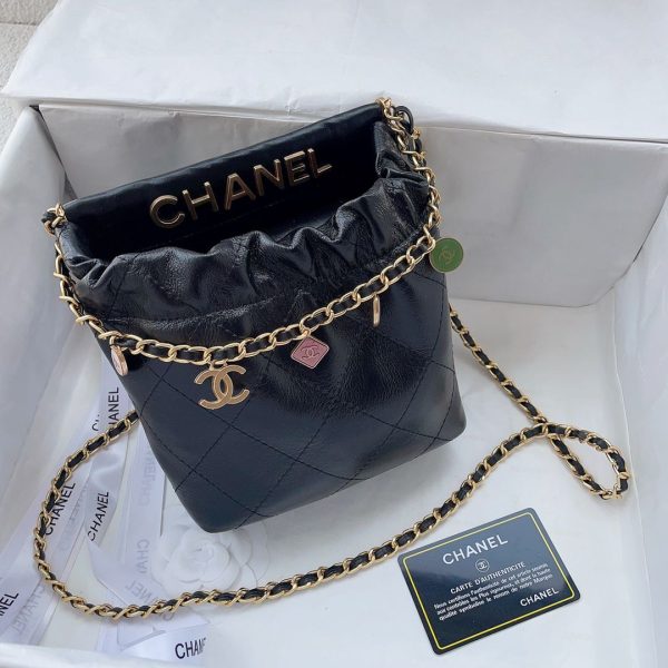 23P Chanel 23 small Bucket Bag - Image 2