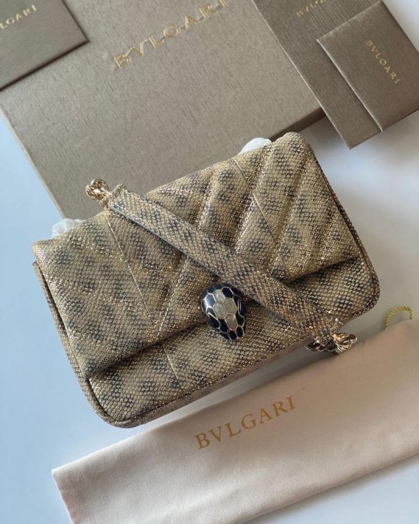 Bvlgari Serpenti Cabochon Shoulder Bag - Image 5