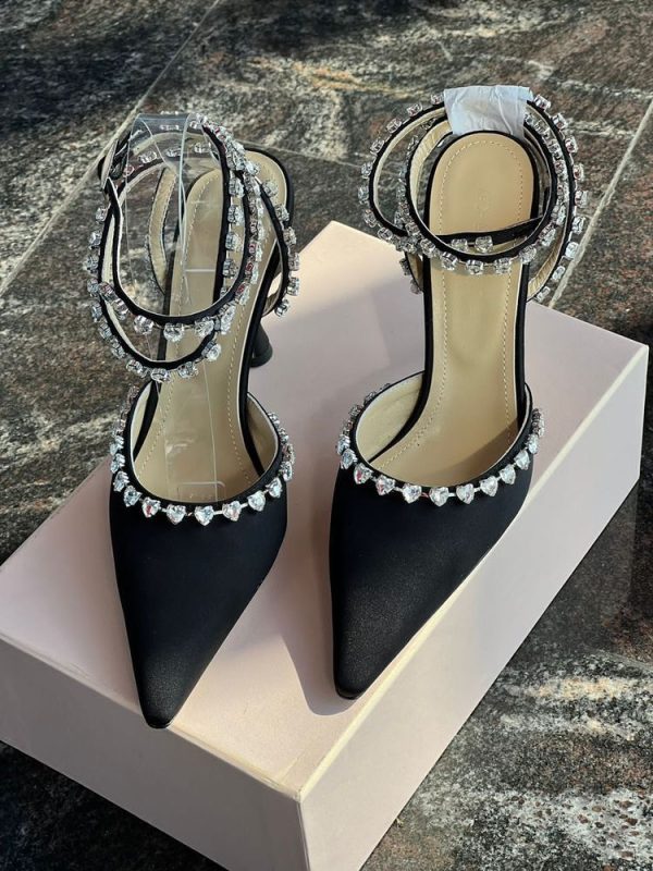 Mach & Mach Audrey Crystal Heels