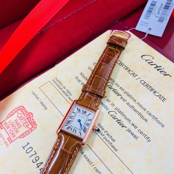 Cartier Tank Ladies Watch - Image 6