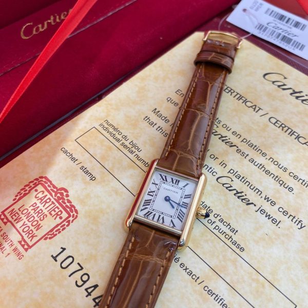 Cartier Tank Ladies Watch - Image 8