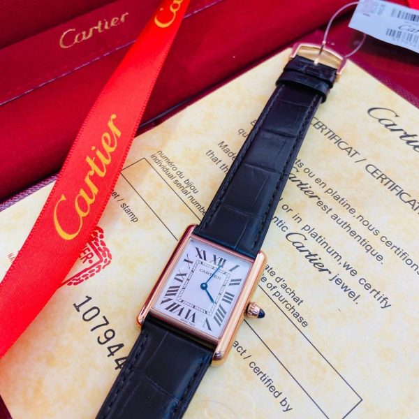 Cartier Tank Ladies Watch - Image 12