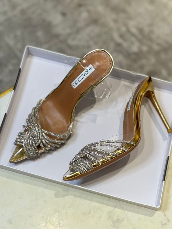Gatsby 105 Satin Slingback Pumps - Image 3