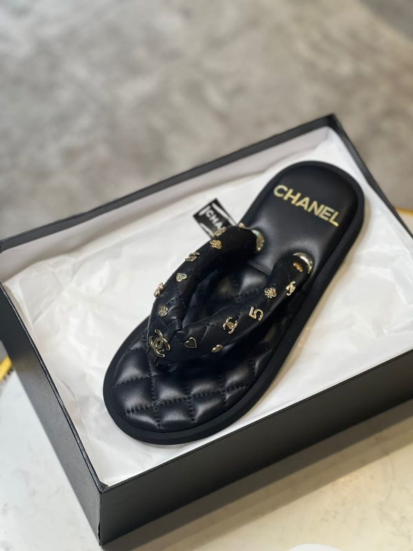 Chanel Platform Casual Style Plain Sandal - Image 2