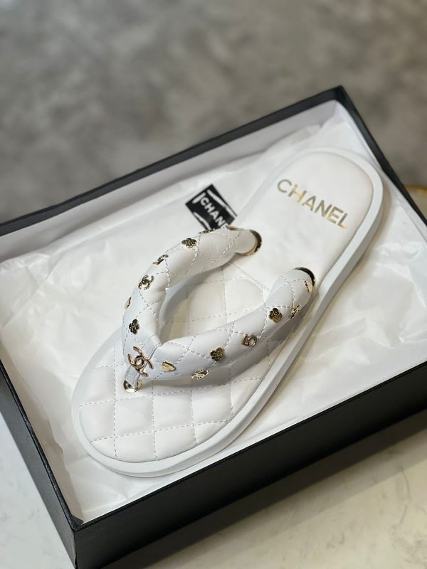 Chanel Platform Casual Style Plain Sandal - Image 3