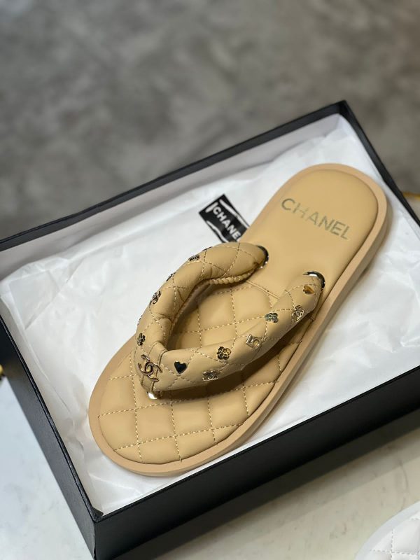 Chanel Platform Casual Style Plain Sandal - Image 4