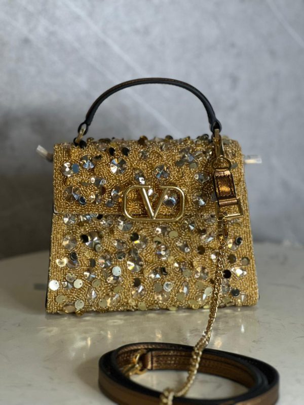 Mini Vsling Handbag With 3d Embroidery - Image 4