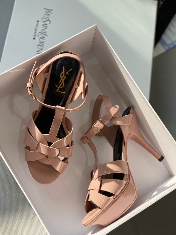 Ysl Tribute Platform Sandals - Image 3