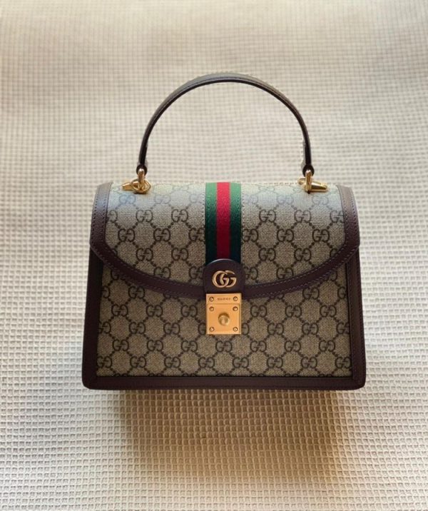 Gucci Ophidia GG Supreme Top Handle Bag