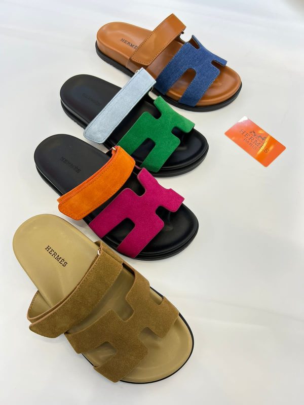 Hermes Chypre Leather Sandals