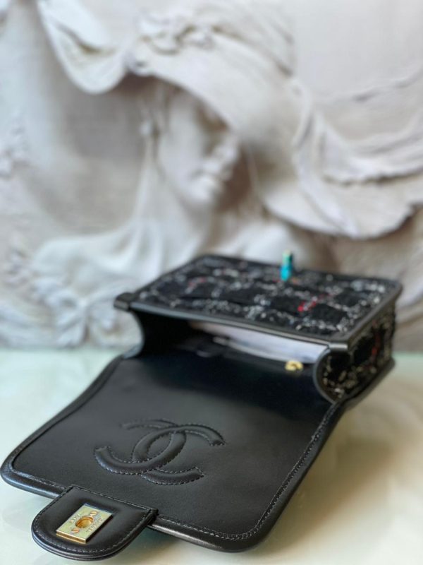 Chanel Flap Bag With Top Handle - Image 3