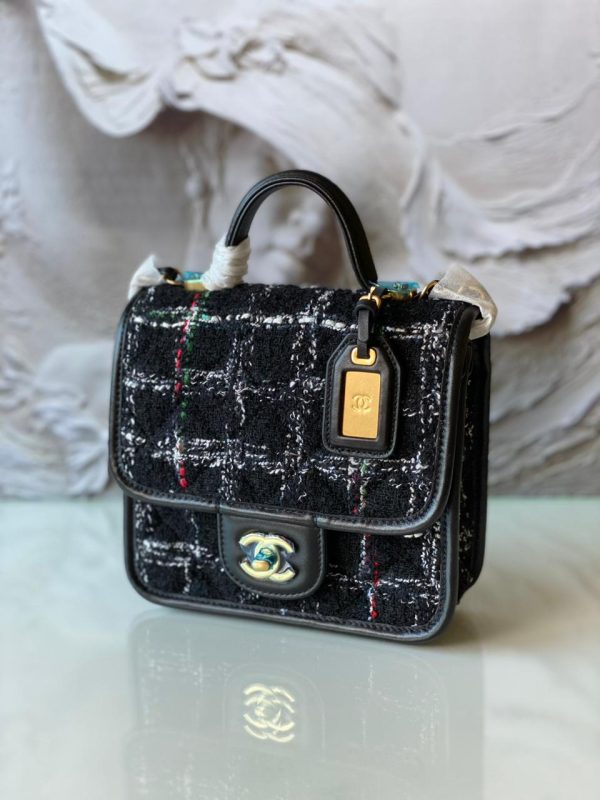 Chanel Flap Bag With Top Handle
