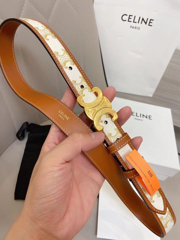 Celine Small Triomphe Belt - Image 15