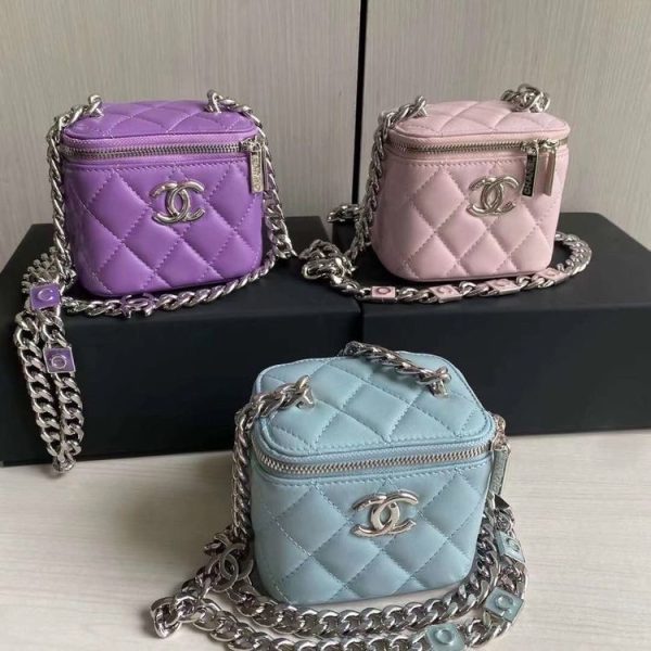 Chanel Mini Vanity Case With Chain