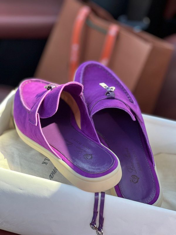 Loro Piana Babouche Charms Walk Loafers - Image 2