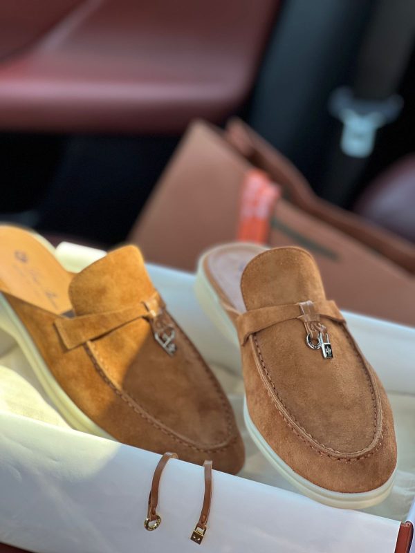 Loro Piana Babouche Charms Walk Loafers - Image 8