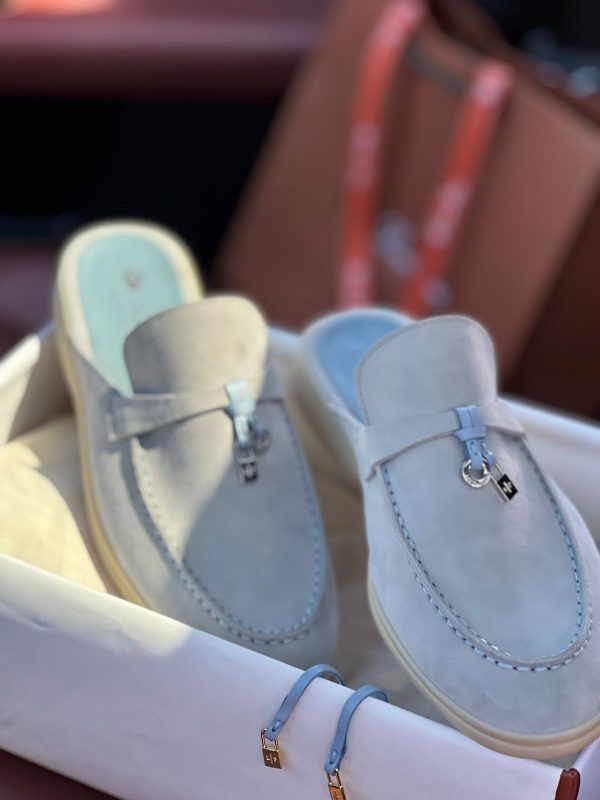 Loro Piana Babouche Charms Walk Loafers - Image 9