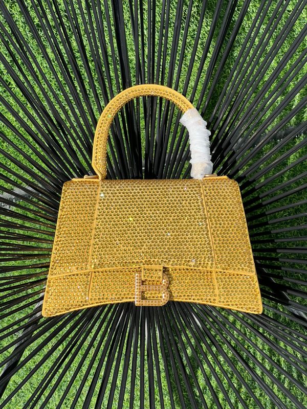 Balenciaga Crystal-embellished Hourglass Tote Bag - Image 2