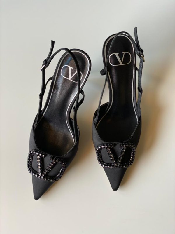 Valentino Garavani Vlogo 80 Slingback Heels - Image 2
