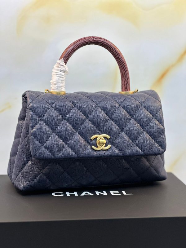 Chanel Caviar Mini Coco Handle Bags - Image 6
