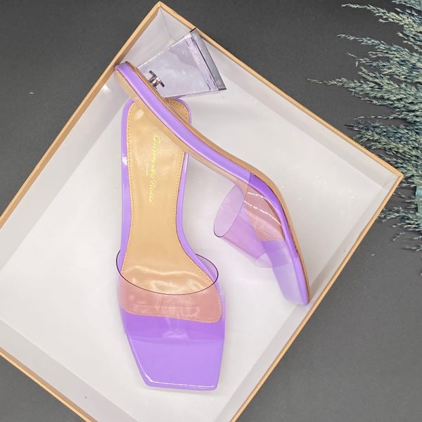 Gianvito Rossi Cosmic 55 Pvc Sandals