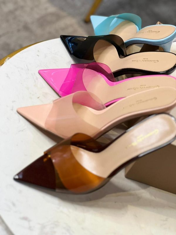 Gianvito Rossi Leather Heels For Women